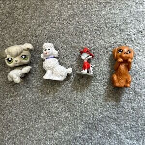 Barbie Miniature Dog Figurine Collection Set of 4